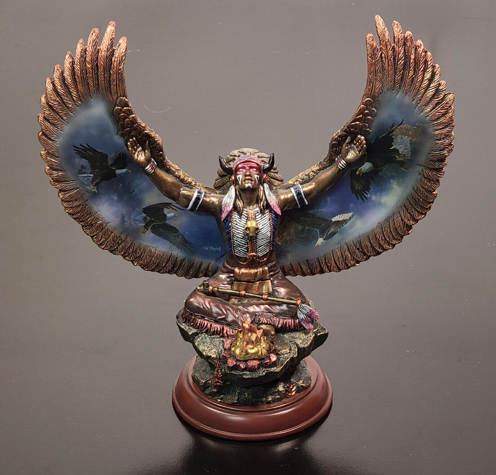 Bradford Exchange 'Summoning Glory' Soaring Spirits Bronze Sculpture Collection